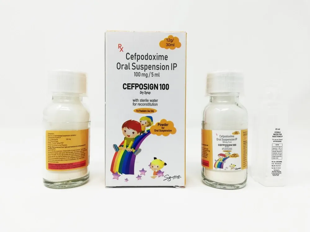 SIGNATURE CEFYXIM 100 ORAL SUSPENSION
