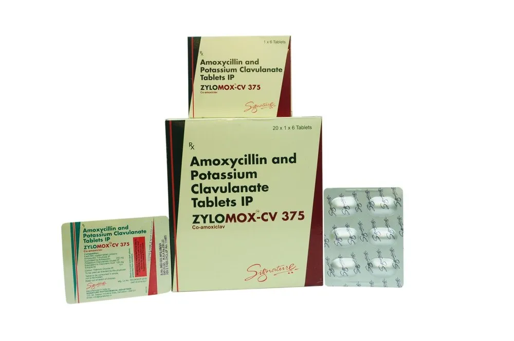 ZVLOMOX CV 375 TABLET
