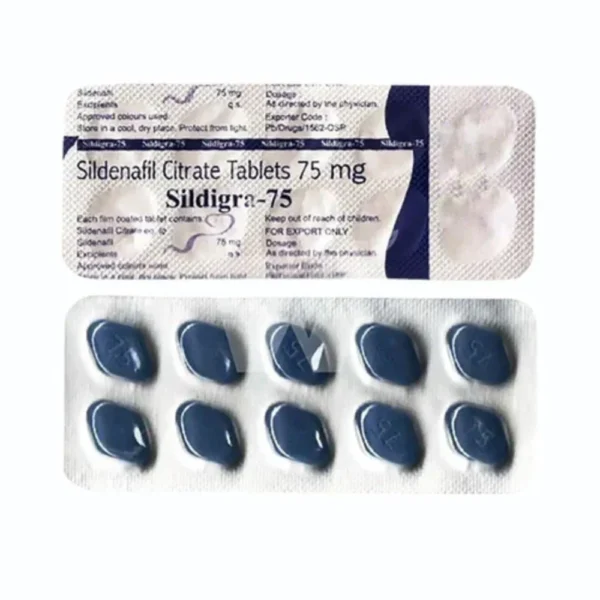 SILDIGRA 75MG TABLETS