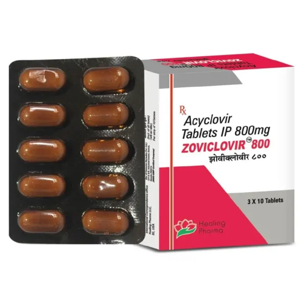 ZOVICLOVIR 800MG TABLETS