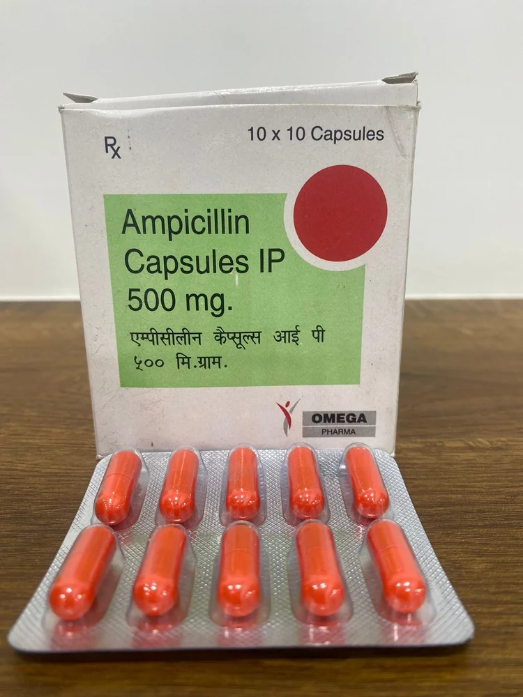 AMPICILLIN 500MG CAPSULES