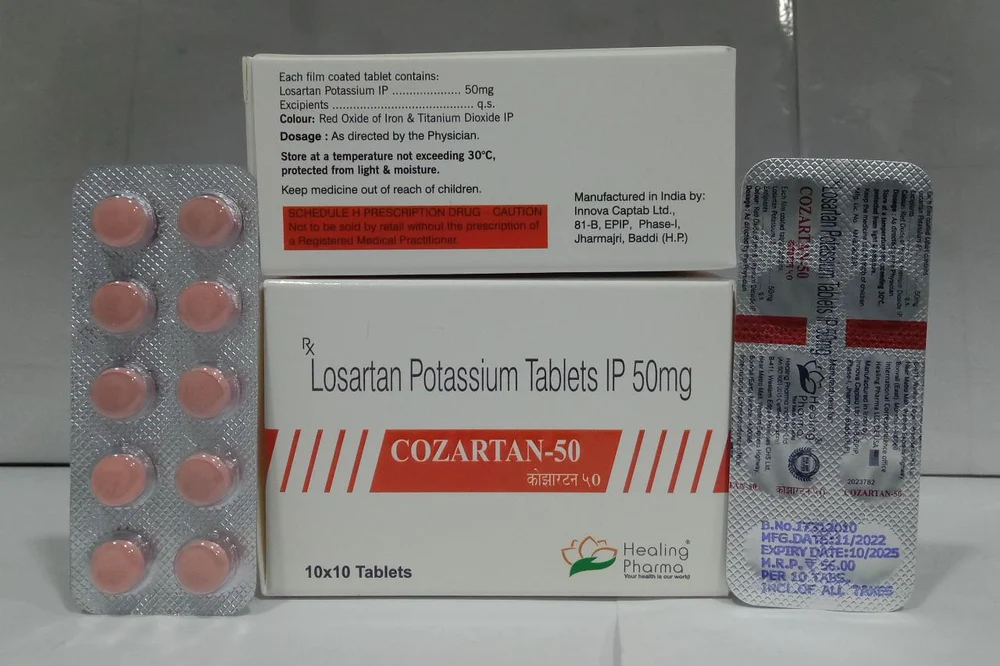 COZARTAN 50MG TABLETS