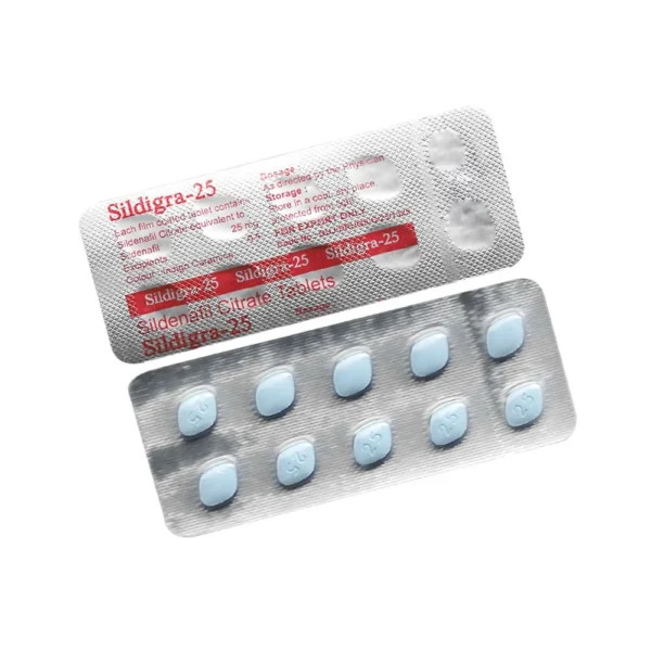 SILDIGRA 25MG TABLETS