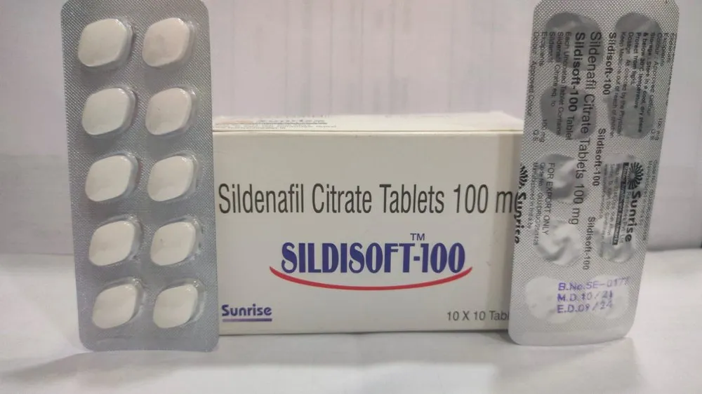 SILDISOFT 100 TABLETS
