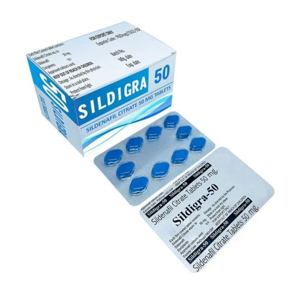 SILDIGRA 50MG TABLETS