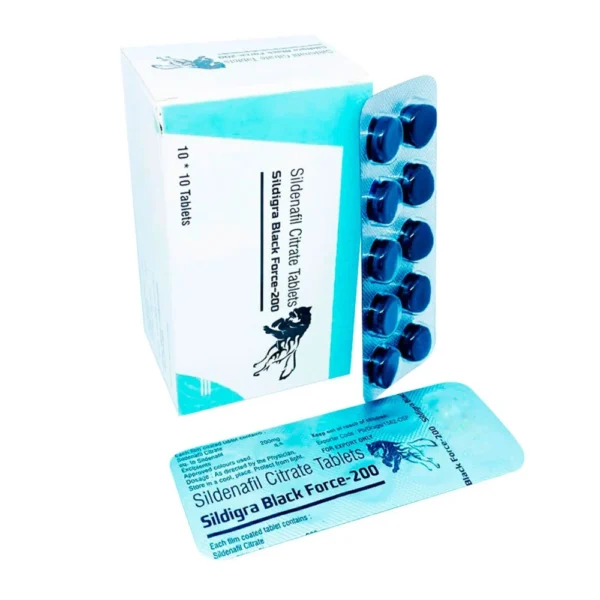 SILDIGRA BLACK FORCE 200MG TABLETS