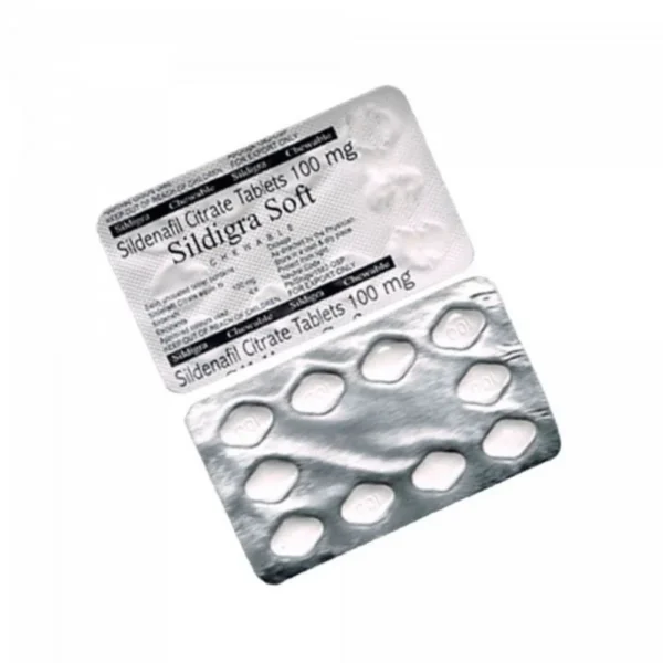SILDIGRA SOFT 100MG TABLETS
