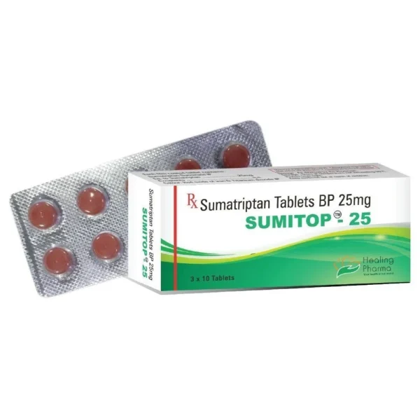 SUMITOP 25MG TABLETS