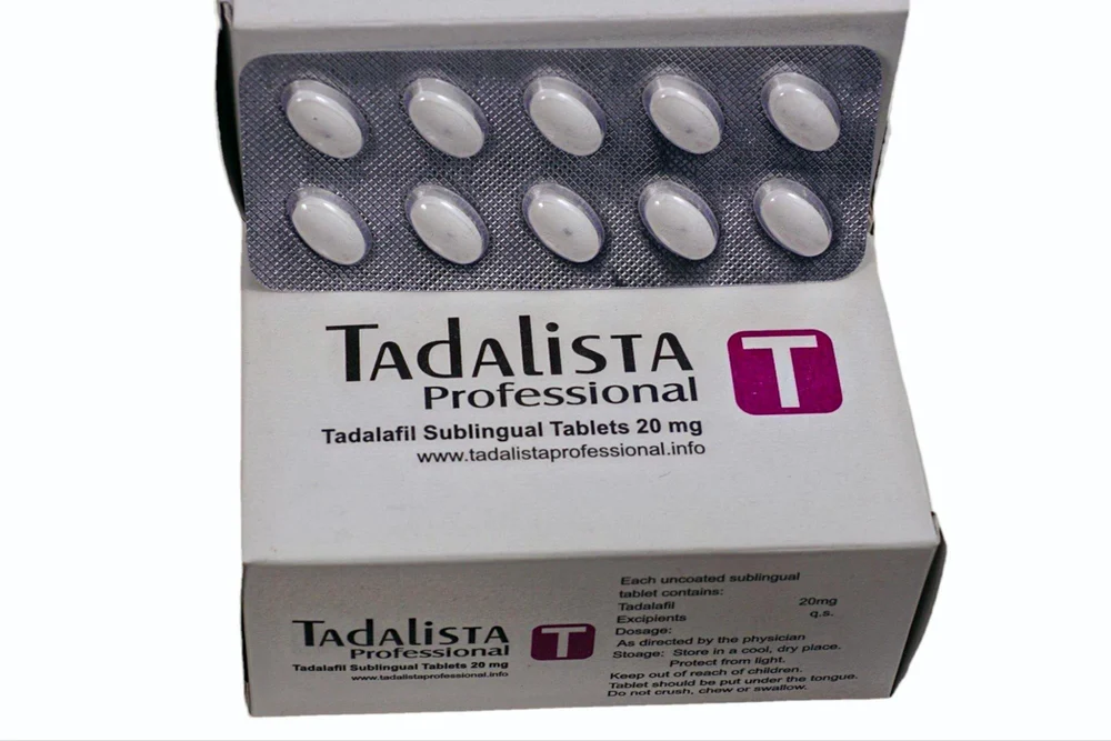 TADALISTA PROFESSIONAL 20MG TABLETS