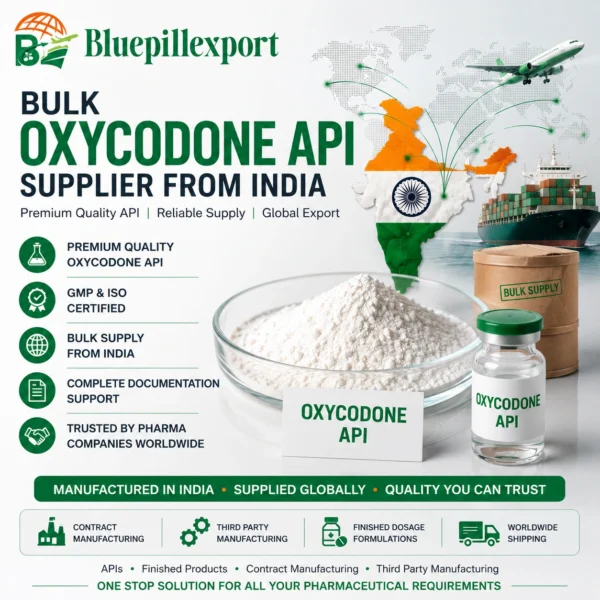 Bulk Oxycodone API Supplier from India