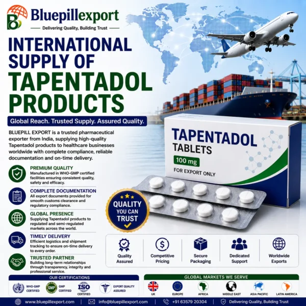 International Supply of Tapentadol Products – Global Pharmaceutical Export Solutions