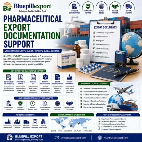Pharmaceutical Export Documentation Support – Simplifying Global Pharmaceutical Trade