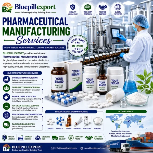 Pharmaceutical Manufacturing Services – Global Pharmaceutical Production Solutions