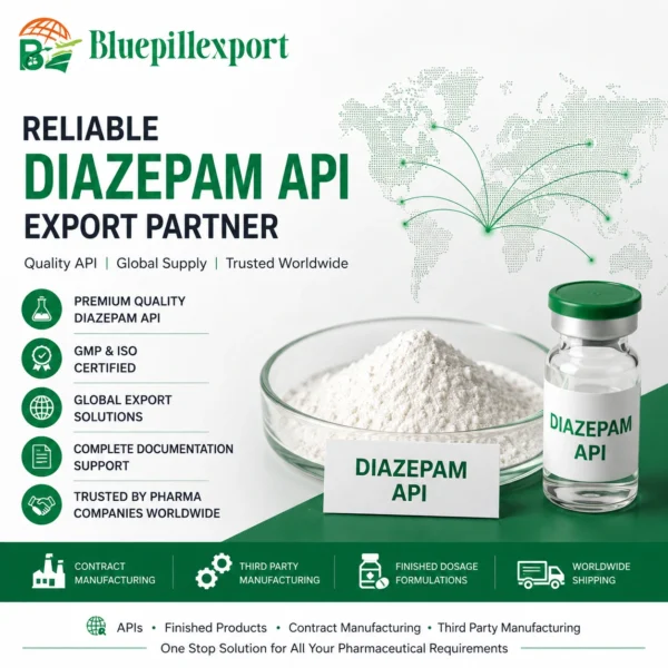 Reliable Diazepam API Export Partner