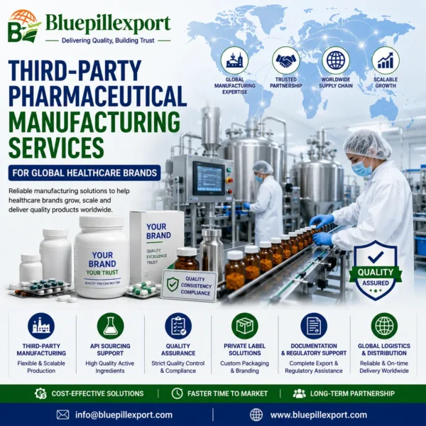 Third-Party Pharmaceutical Manufacturing Services for Global Healthcare Brands