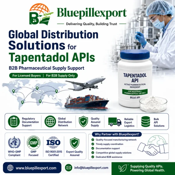 Global Distribution Solutions for Tapentadol APIs