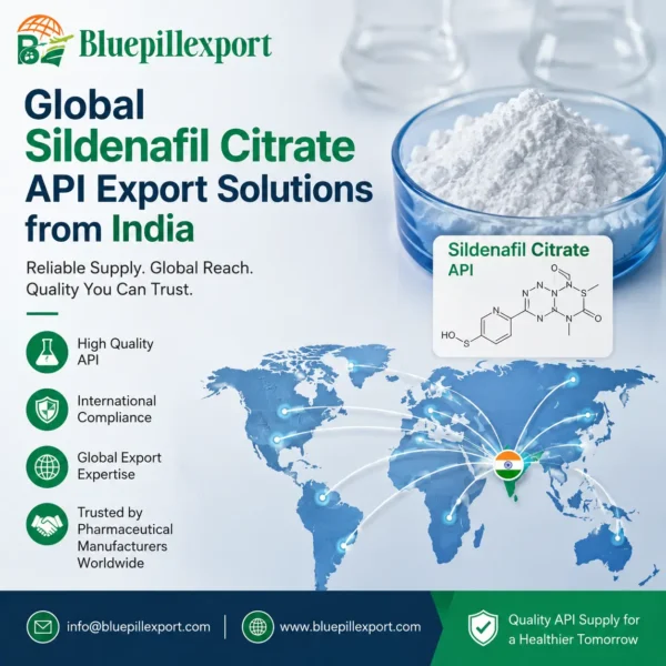 Global Sildenafil Citrate API Export Solutions from India