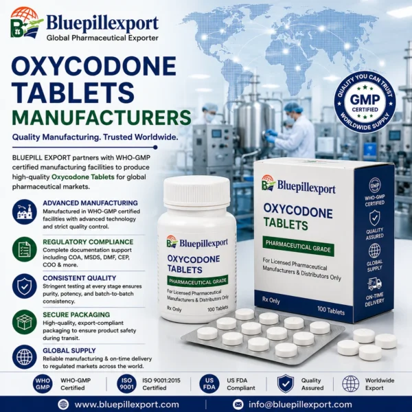 Oxycodone Tablets Manufacturers