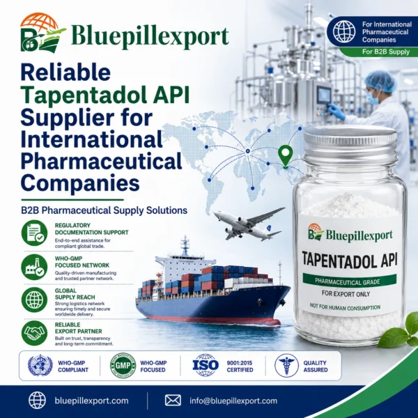 Reliable Tapentadol API Supplier for International Pharmaceutical Companies