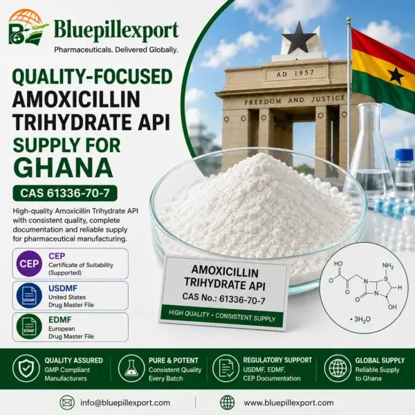 Quality-Focused Amoxicillin Trihydrate API Supply for Ghana