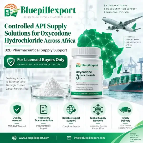 Controlled API Supply Solutions for Oxycodone Hydrochloride Across Africa