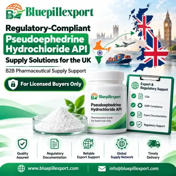 Regulatory-Compliant Pseudoephedrine Hydrochloride API Supply Solutions for the UK